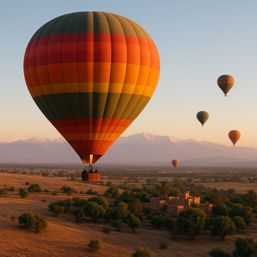 Hot Air Balloon Ride Over Marrakech
