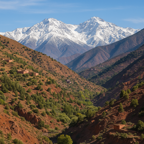 Day Trip to the Atlas Mountains & Ourika Valley