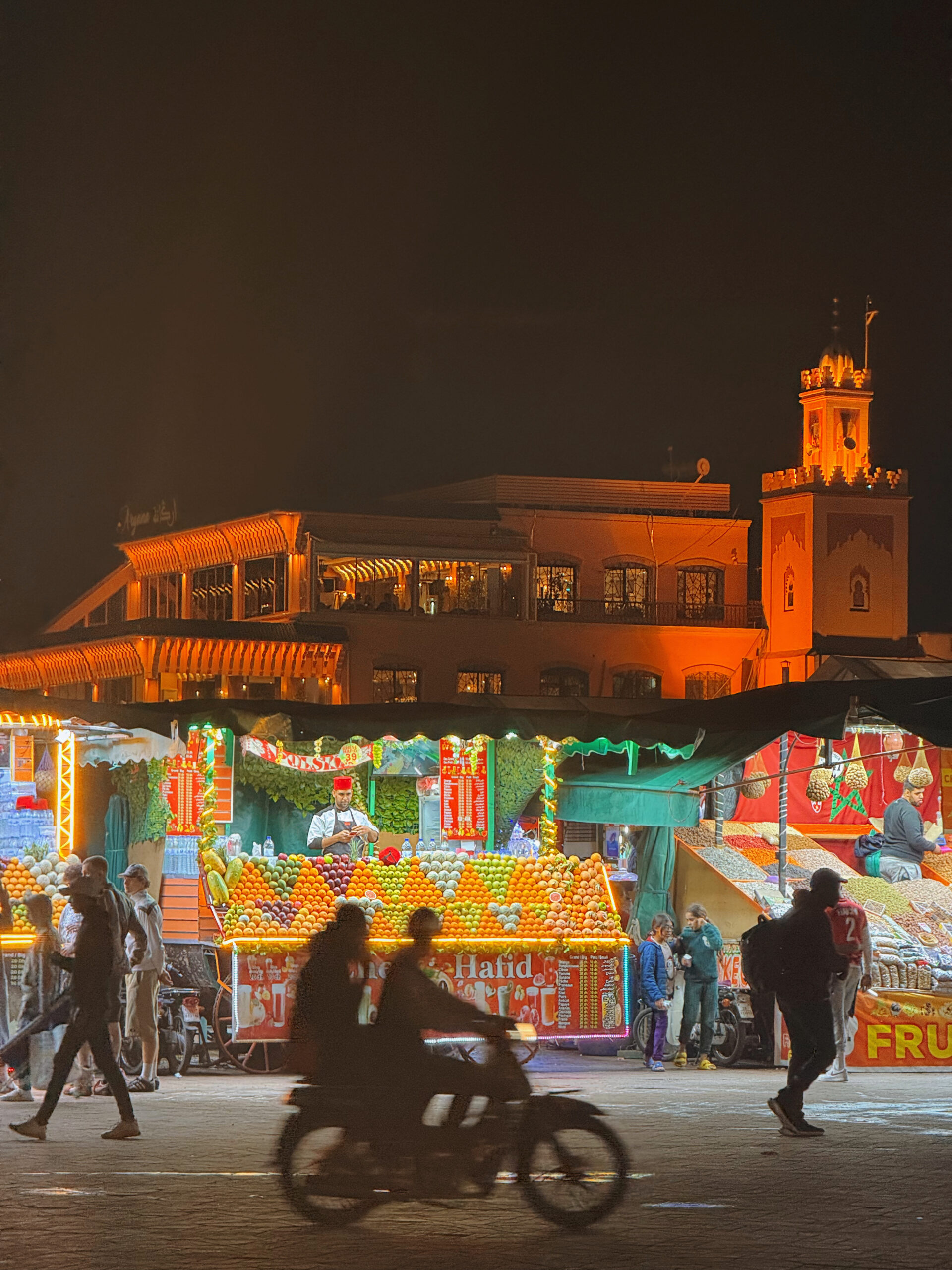 Marrakech at night, Marrakech tour